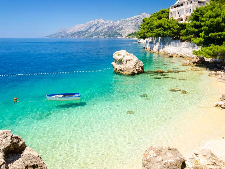 Image of sea at Dalmatia beach