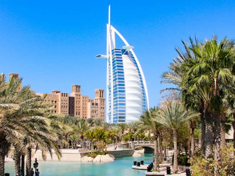 Burj Al Arab Jumeirah hotel in Dubai