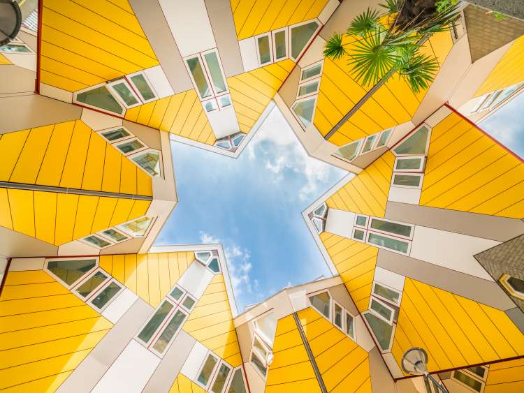 Rotterdam's Cube Houses in the Show Cube Museum