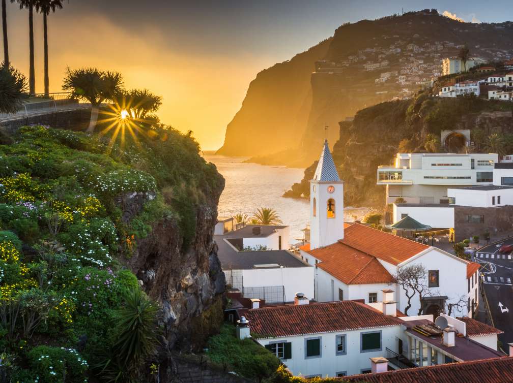 Sunsetting over Madeira Island, Portugal