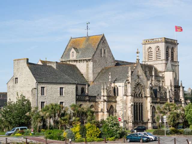 Basilica of Sainte-Trinite in Cherbourg, France