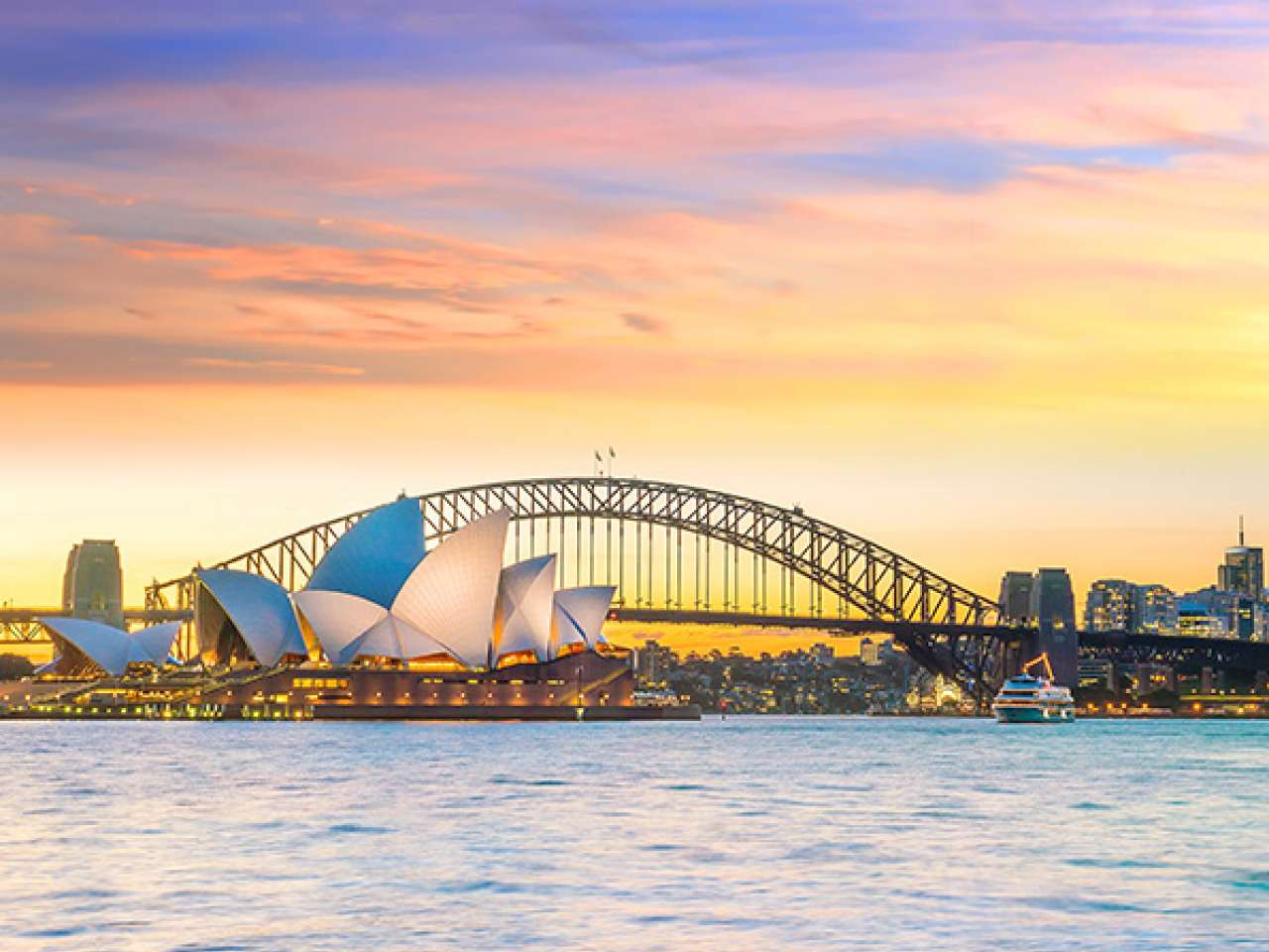 Sydney Opera House and Harbour Bridge, Australia