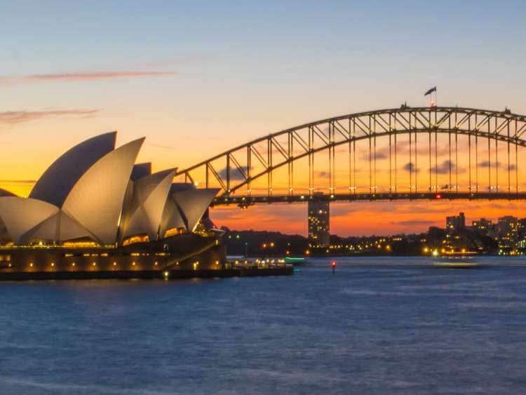 Sydney Opera House and Harbour Bridge, Australia