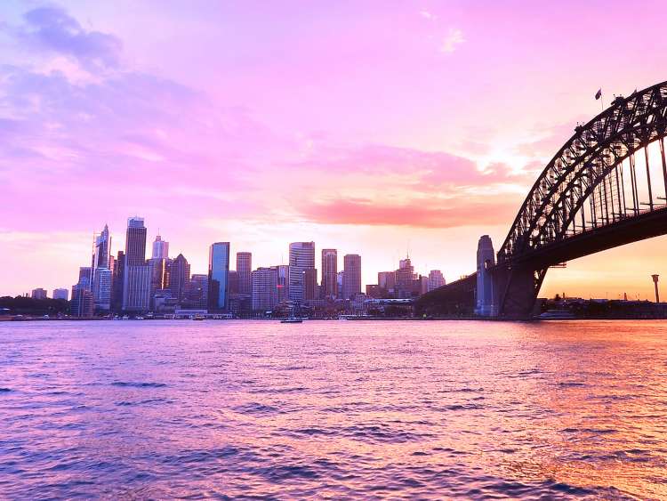 Panoramic view of Sydney