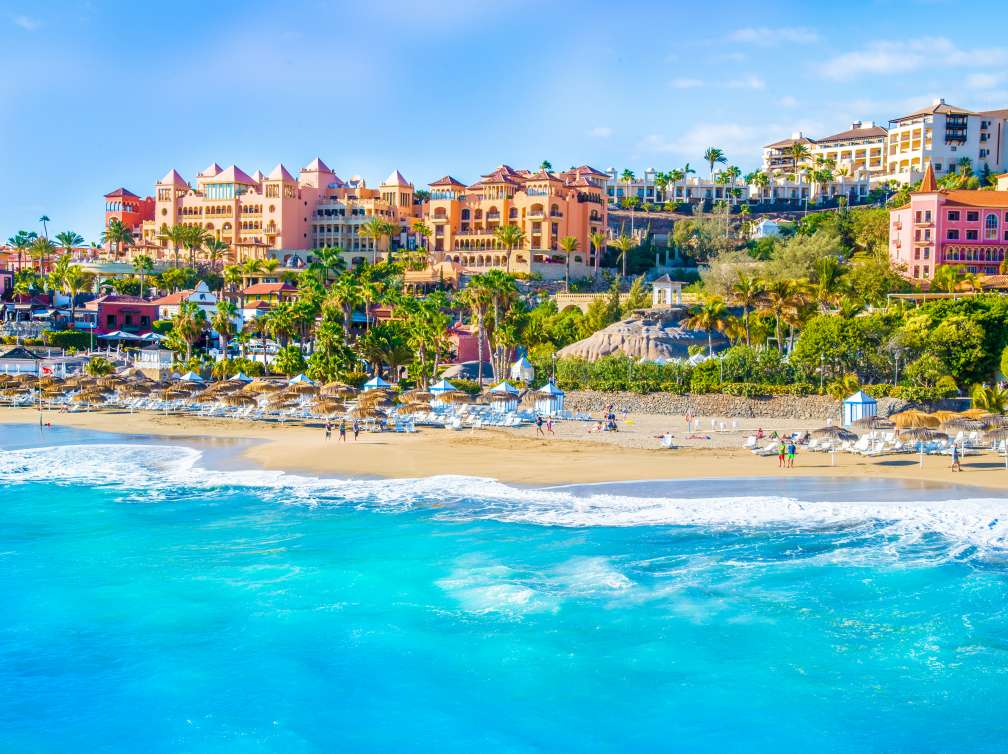 Fañabé Beach in Tenerife, Canary Islands