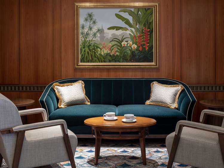 Raffles Court on board P&O Cruises ship Aurora 