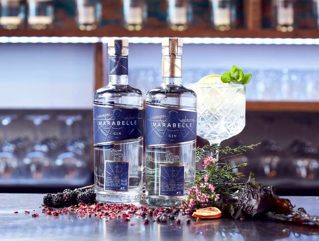 Marabelle Gin served on P&O Cruises ships