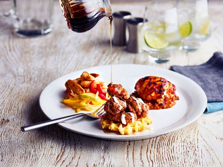 Chicken trio served at The Glass House 