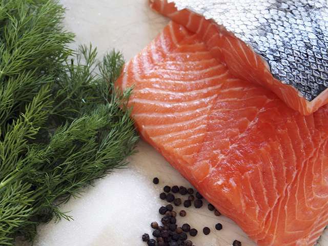 Smoked trout 