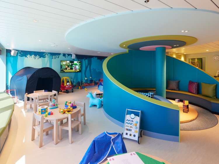 Reef Nursery room on P&O Cruises ship