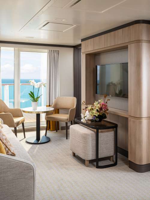Suite on board P&O Cruises ship Iona
