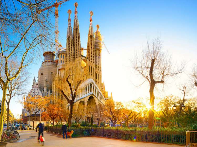 Basílica de la Sagrada Família in Barcelona