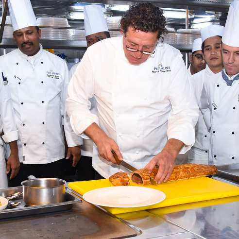 Making a menu with Marco Pierre White