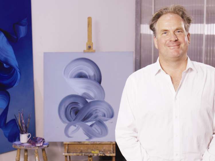 Tom Tempest-Radford who is an artist for P&O Cruises Ship, Iona