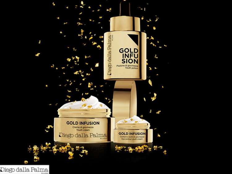 Golden Infusion skincare by Deigo dalla Palma