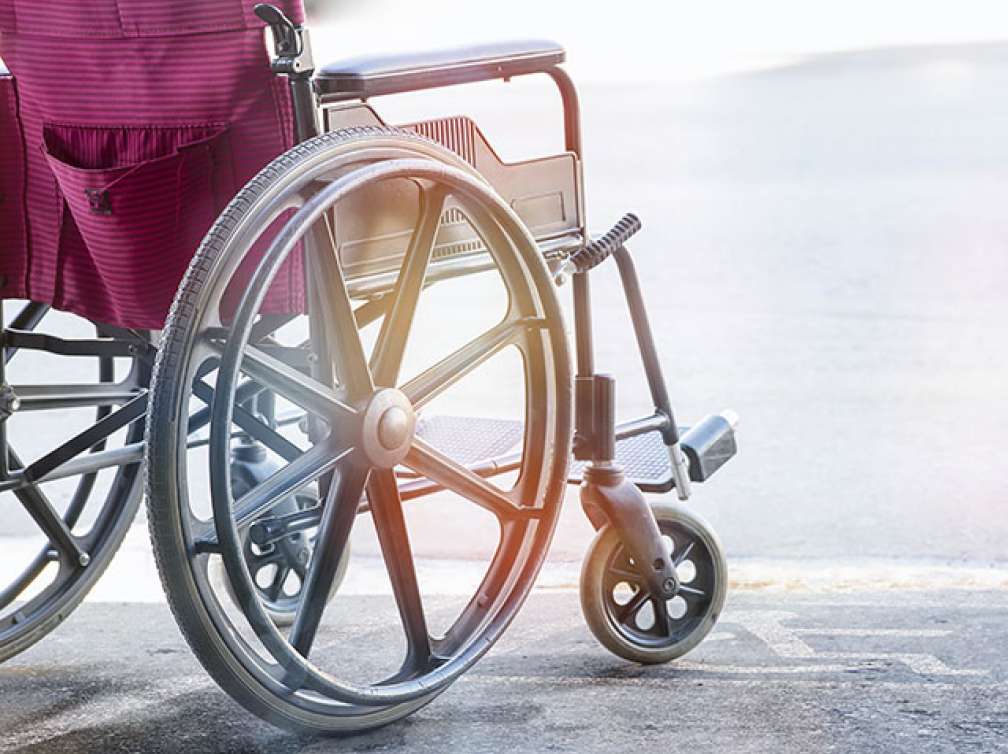 Image of a wheelchair