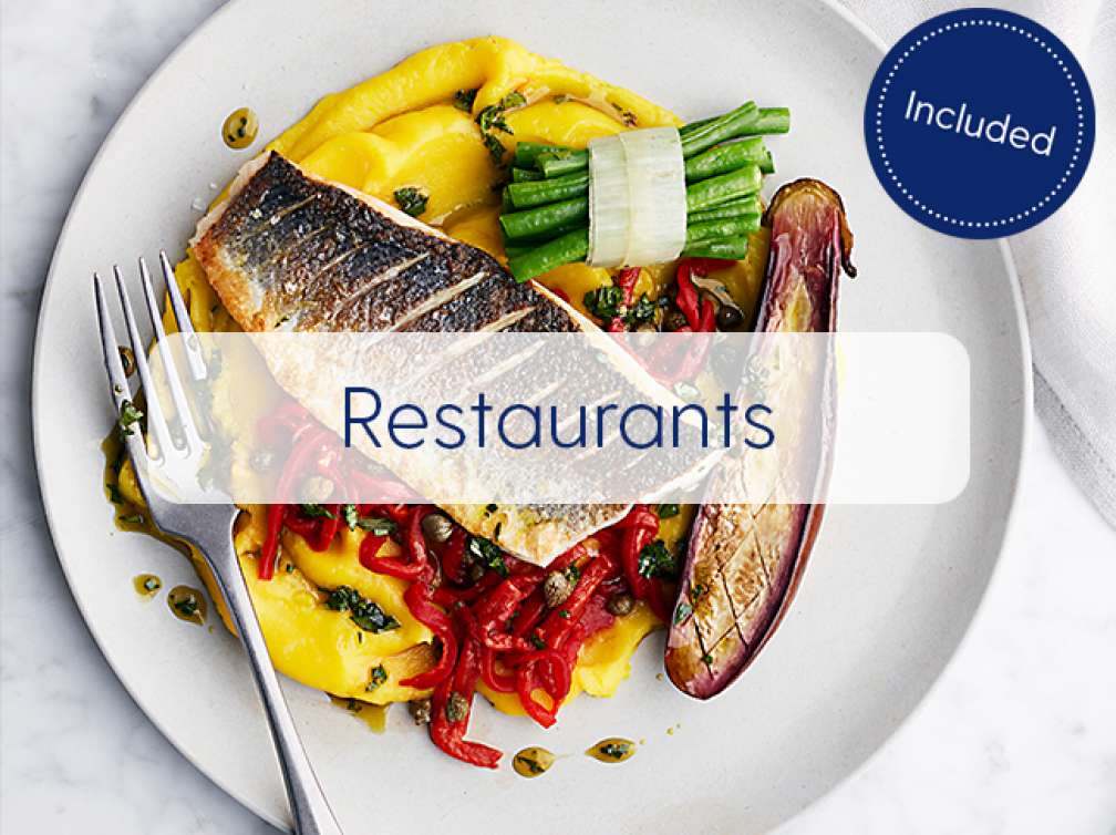 Restaurants included on board P&O Cruises ships 
