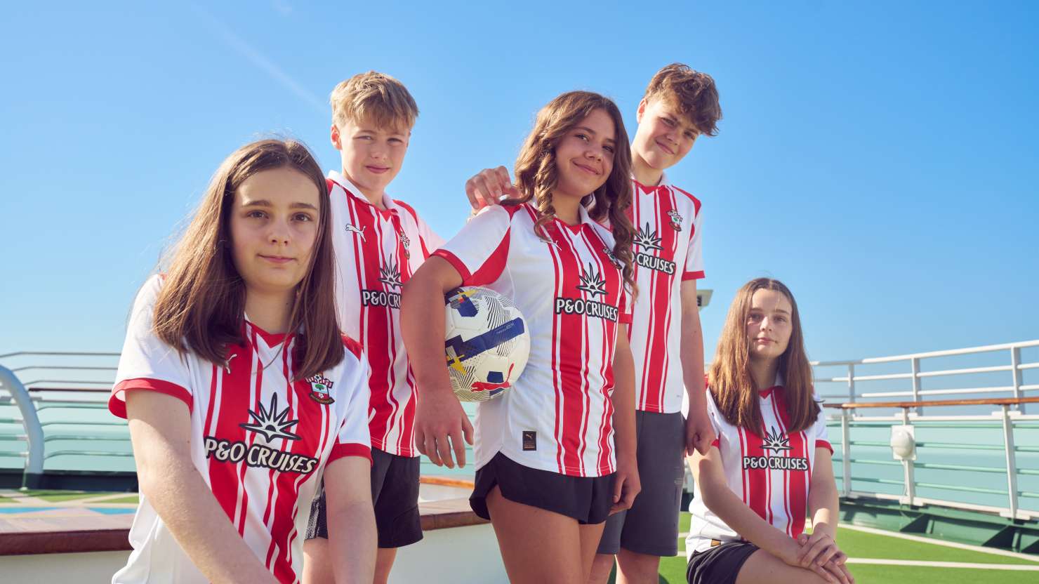 P&O Cruises - Ventura football court and Southampton FC kit.

8th April 2026
Photographer Gareth Iwan Jones
www.garethiwanjones.com