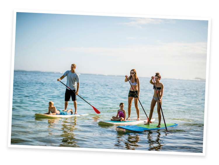paddle boarding gibraltar gardens