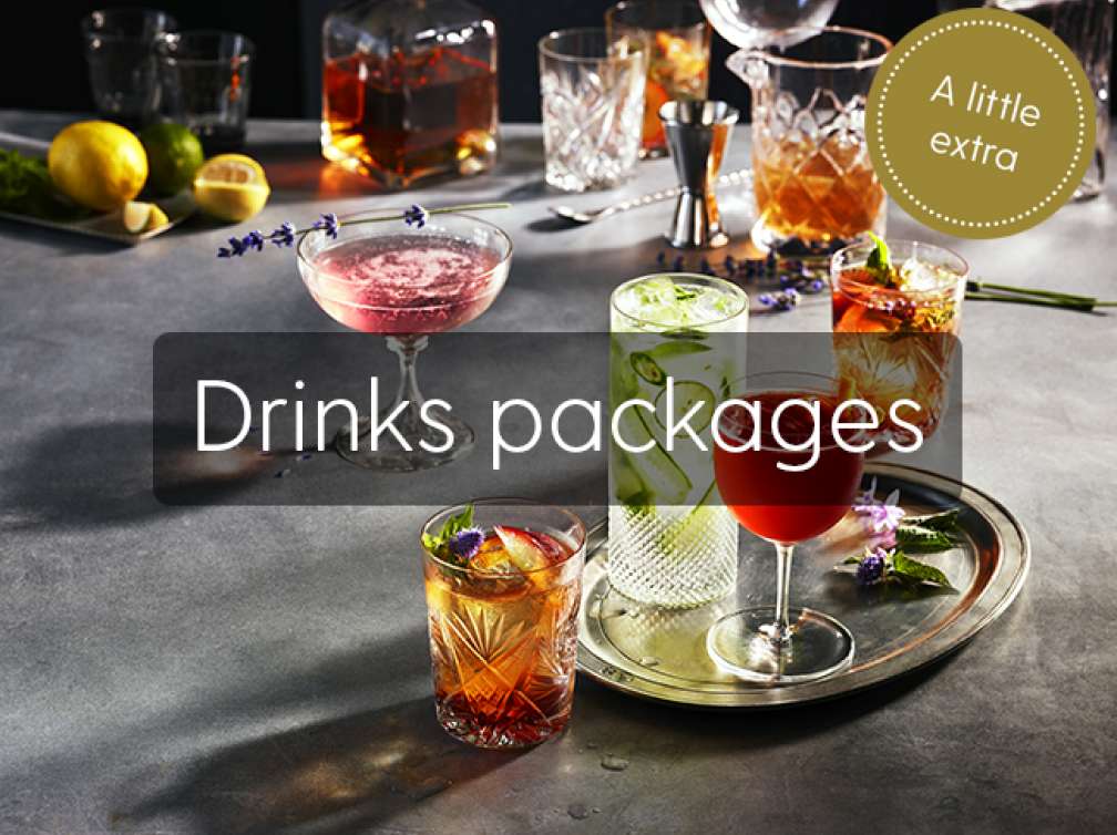 Drinks packages a little extra
