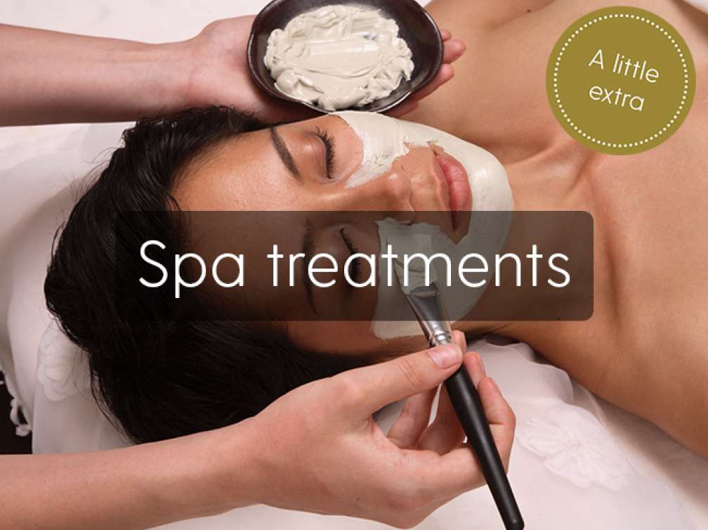 Spa treatments for a little extra