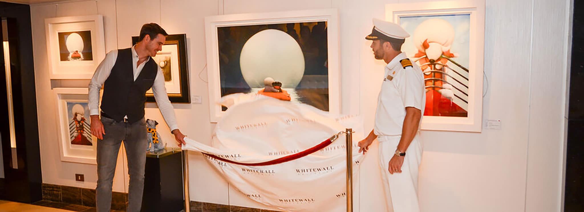 Art Events with The Art Gallery by Clarendon Fine Art | P&O Cruises