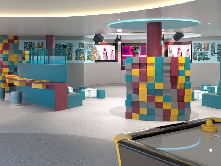 Scubas club on P&O Cruises cruise Iona