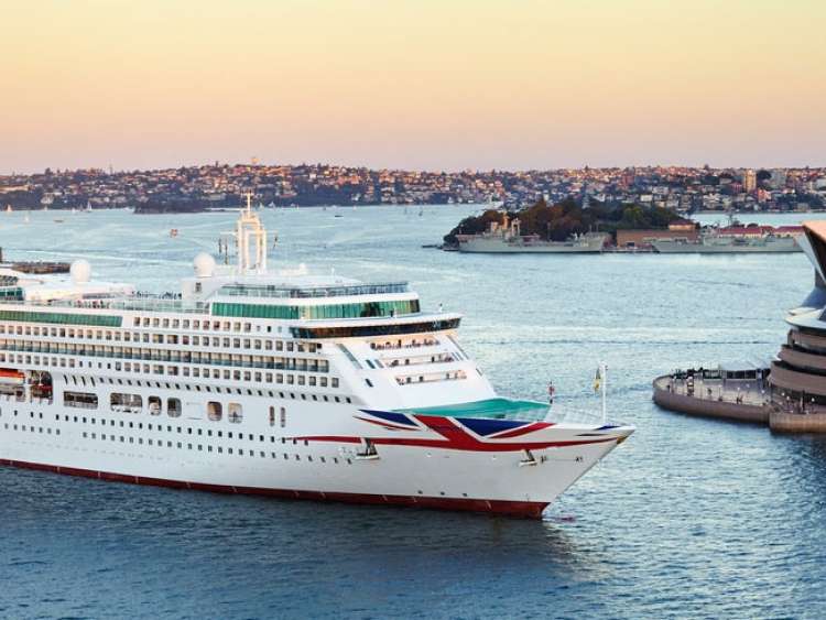 P&O Cruise ship Aurora in Sydney