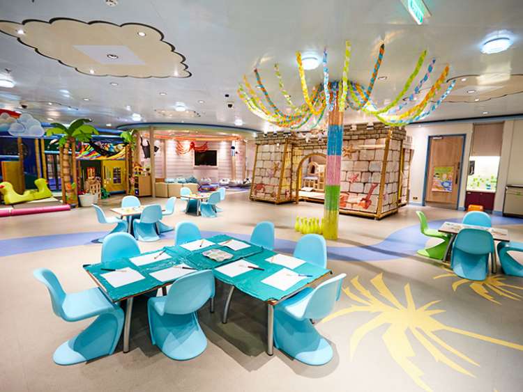 The reef on board Azura