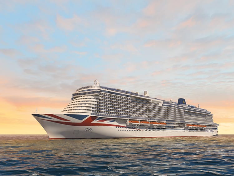See the world in widescreen with Arvia and Iona P&O Cruises