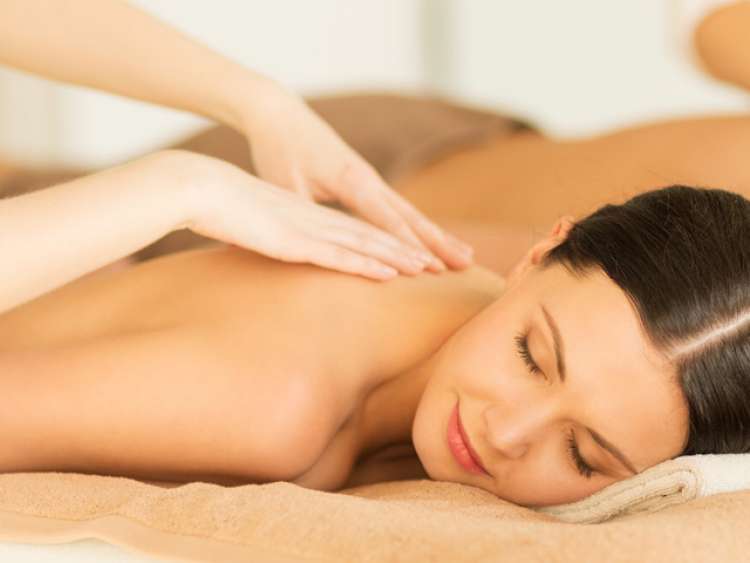 Person enjoying spa treatment on board P&O Cruises ships