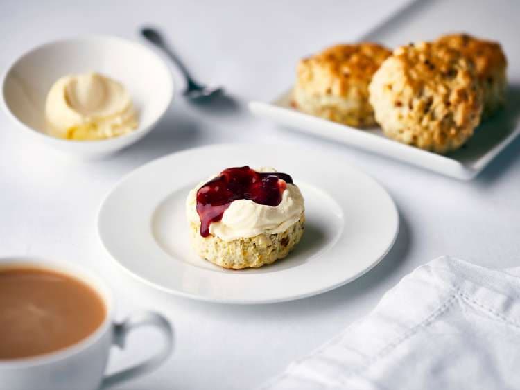 Afternoon tea in main restaurant