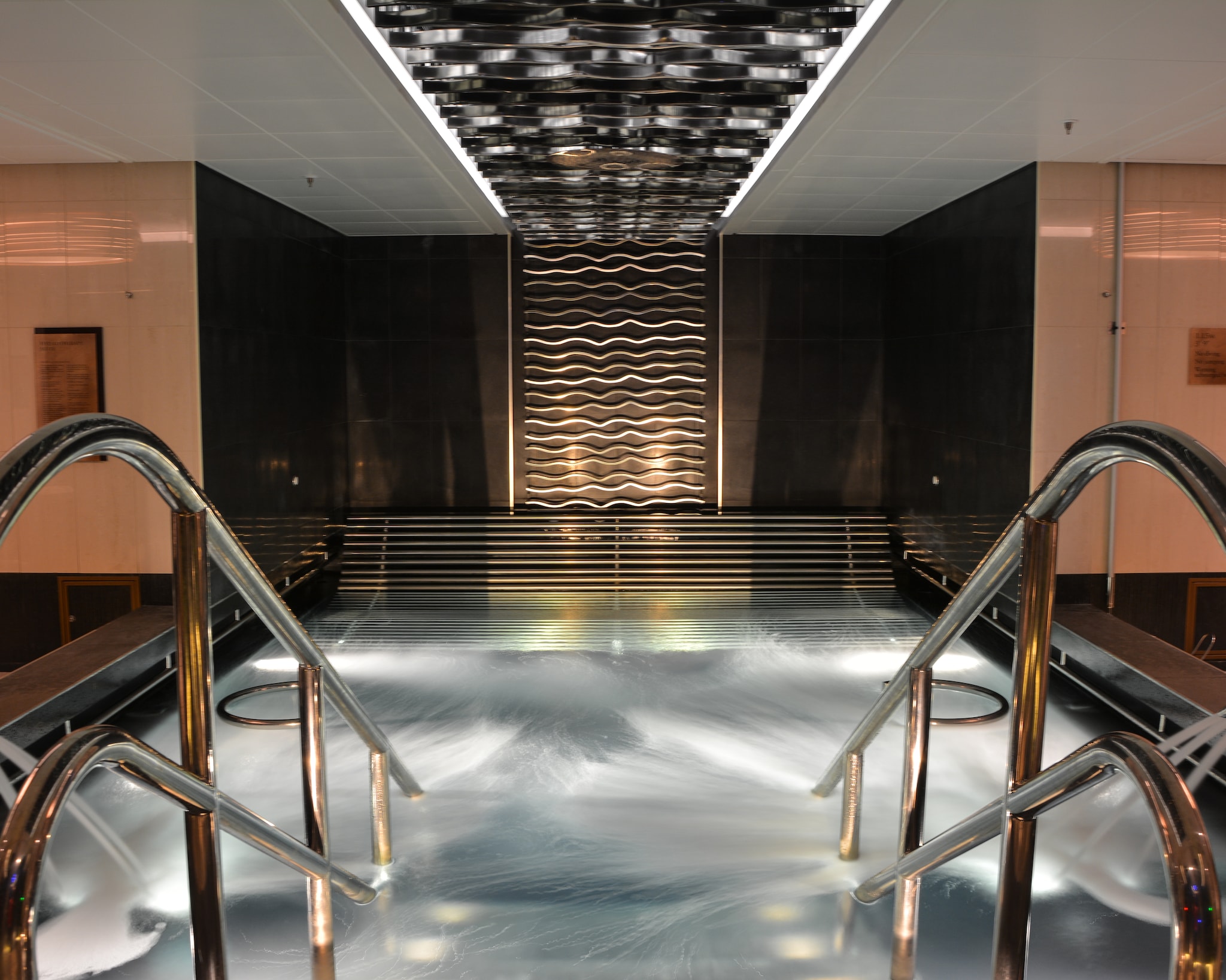 Hydrotherapy suite onboard P&O Cruises ship spa