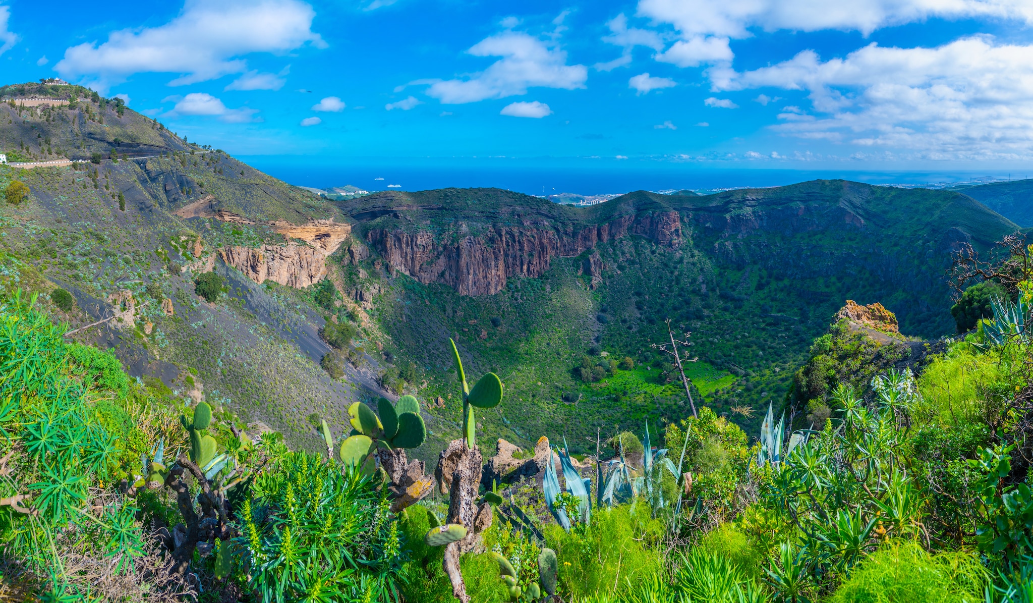 Caledra de Bandama at Gran Canaria, Canary Islands, Spain.
