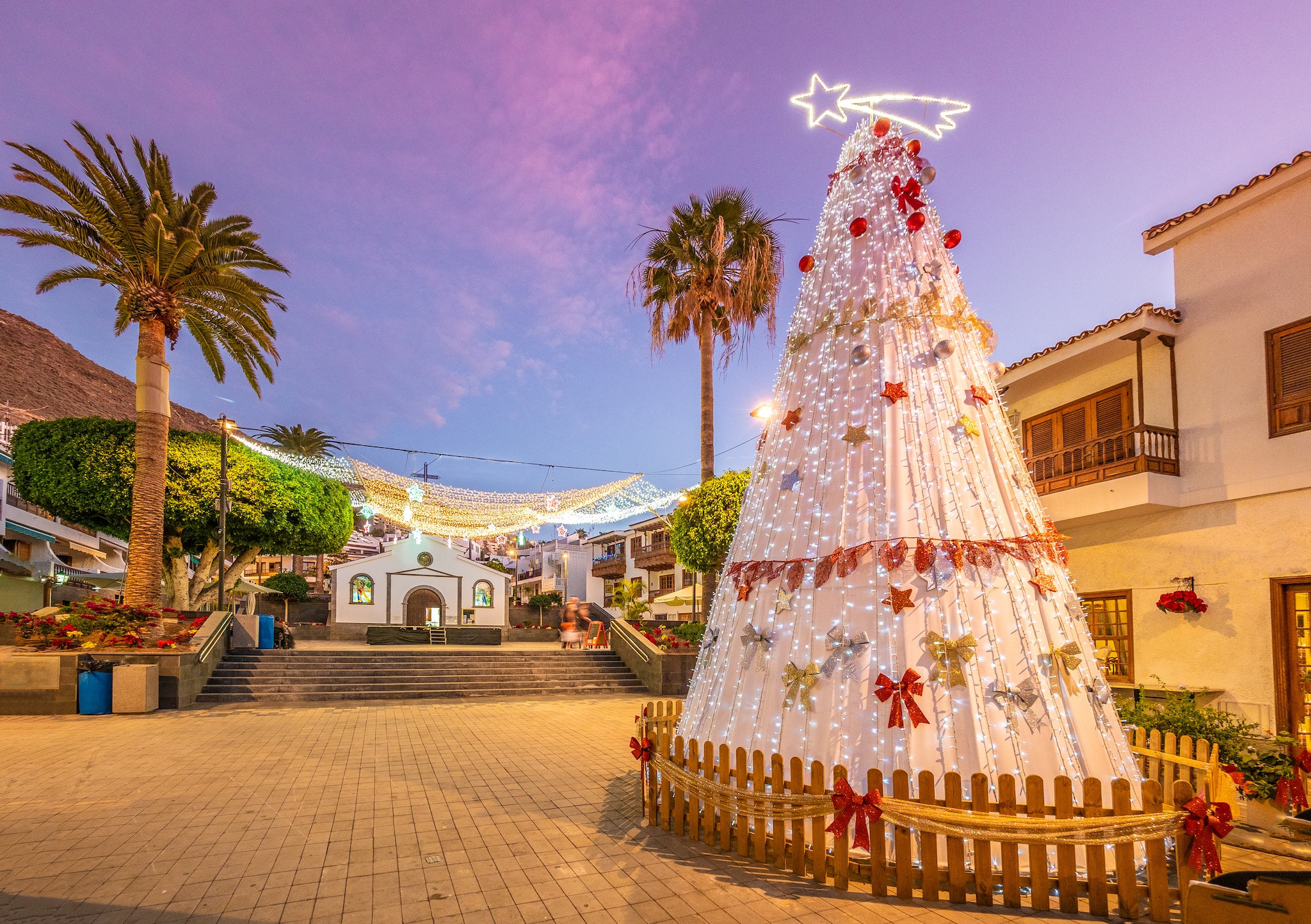 Christmas market in Puerto de Santiago, Tenerife
