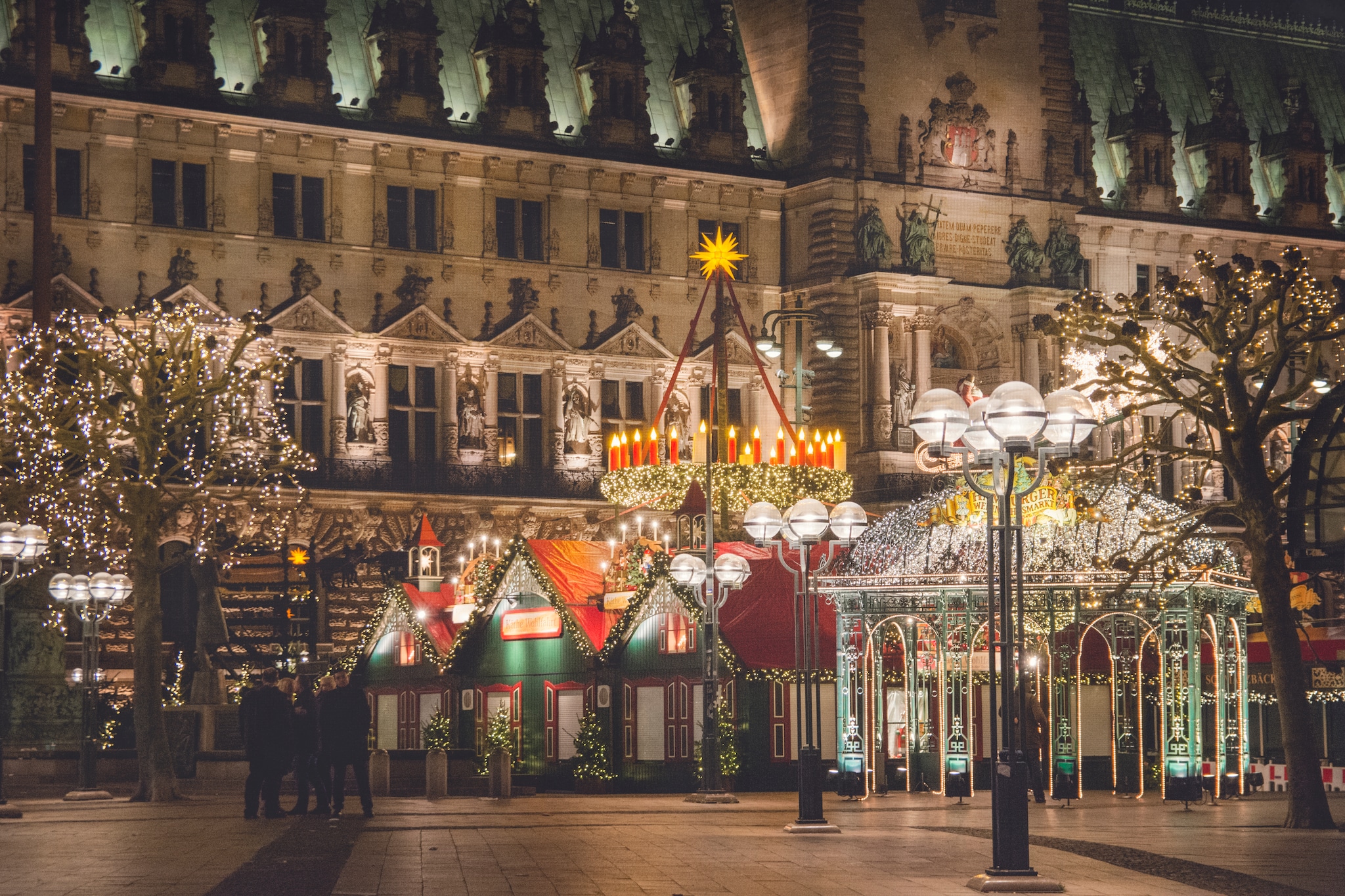 Hamburg Christmas market