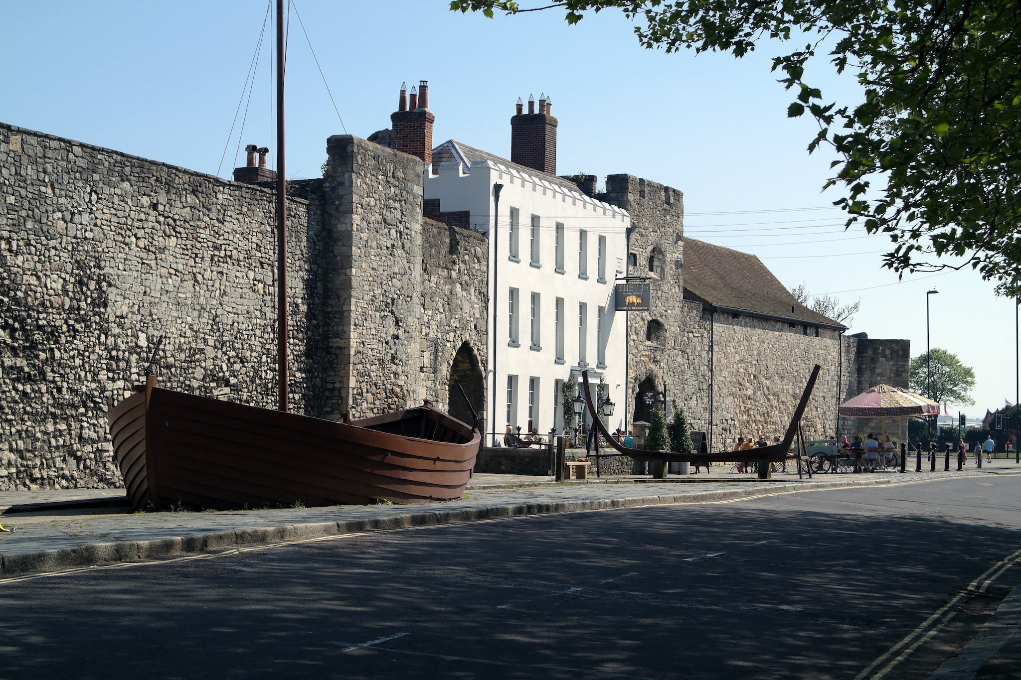 Old City Walls in Southampton