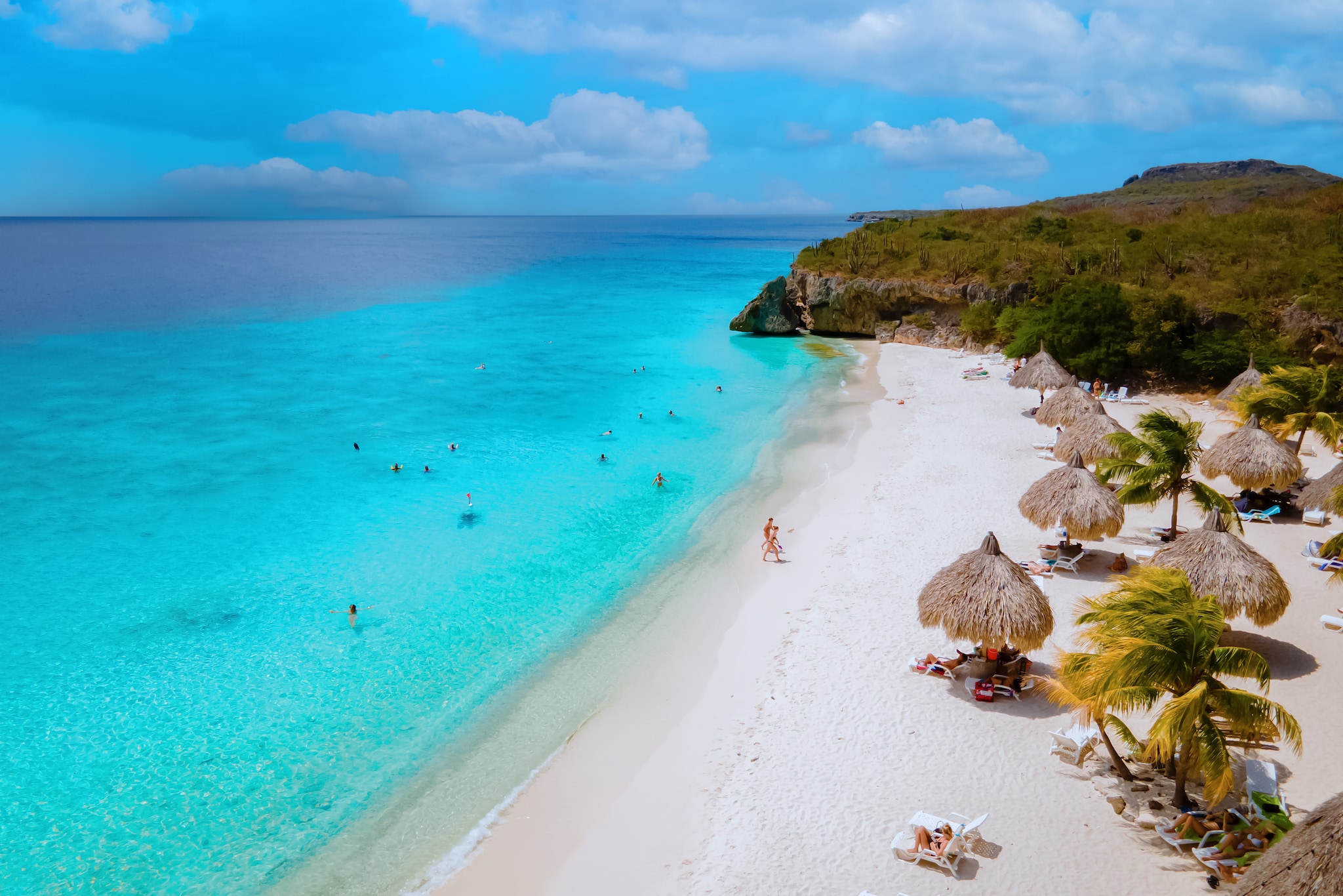 Cas Abou Beach in Curacao