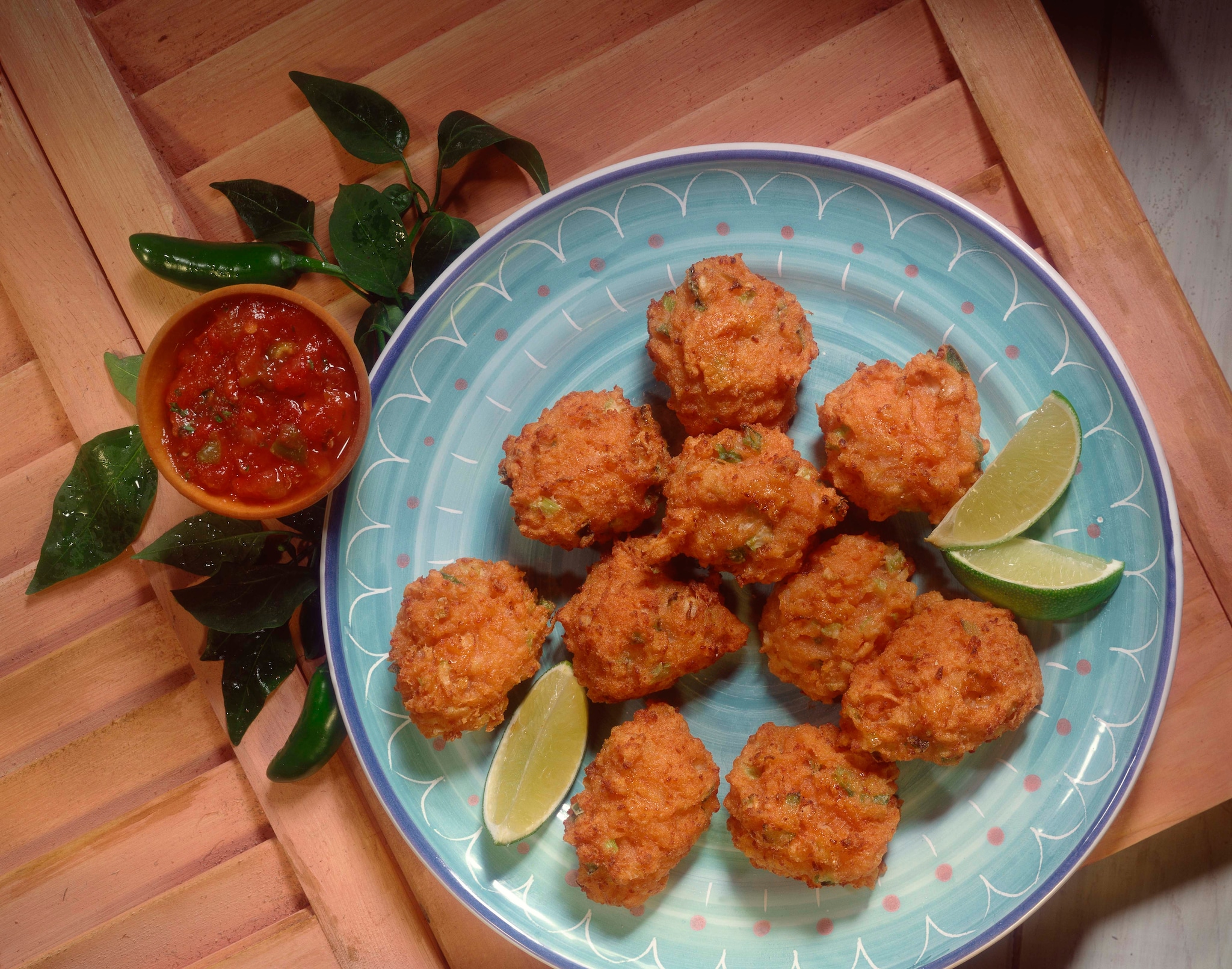 Bahamian conch fritters
