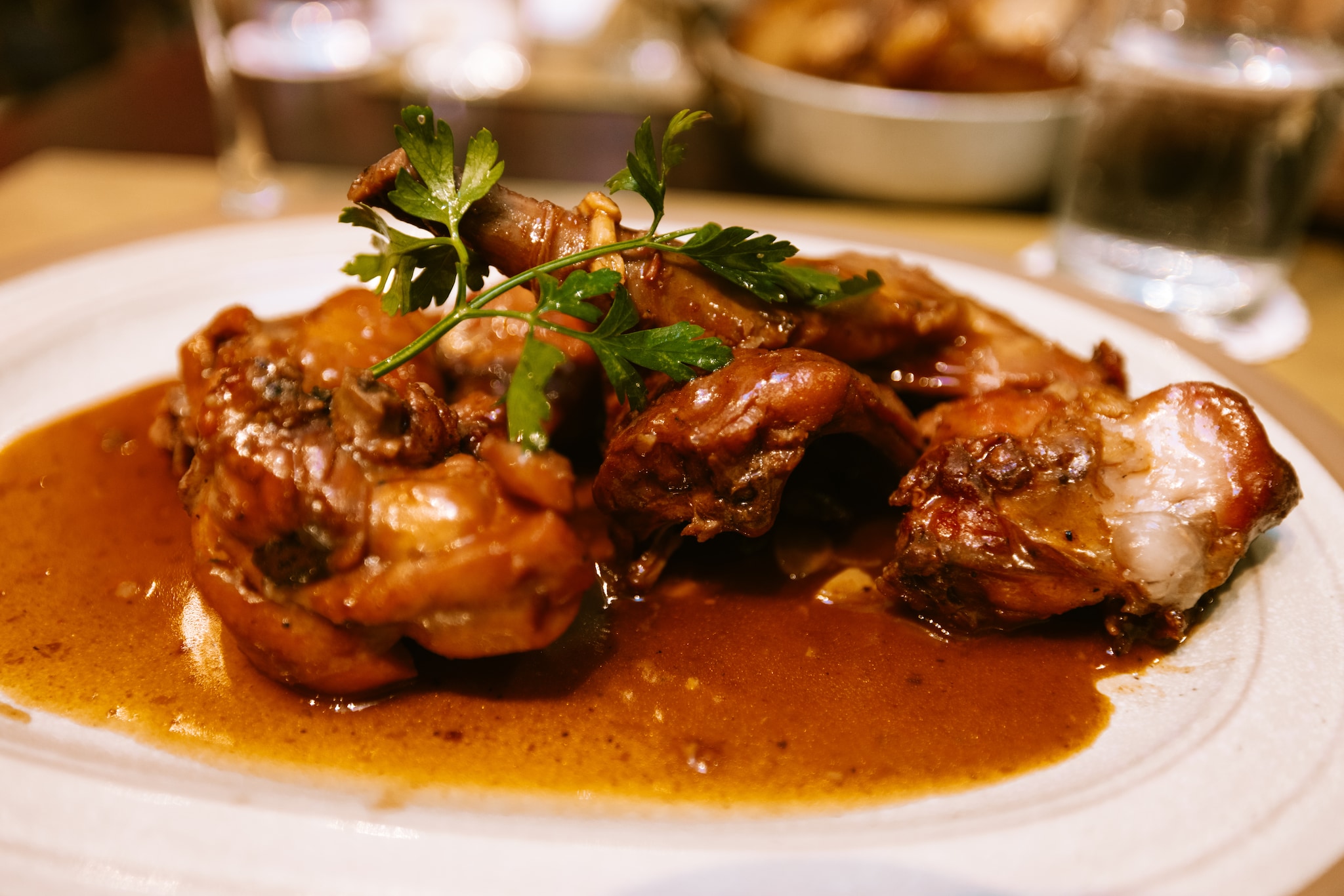 Rabbit stew. Photo credit VisitMalta