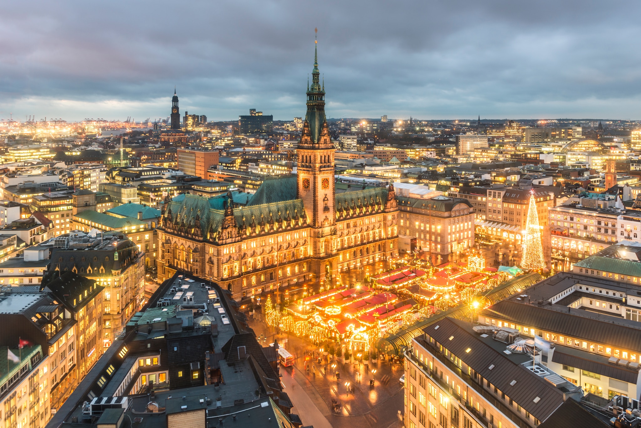 Hamburg Christmas market