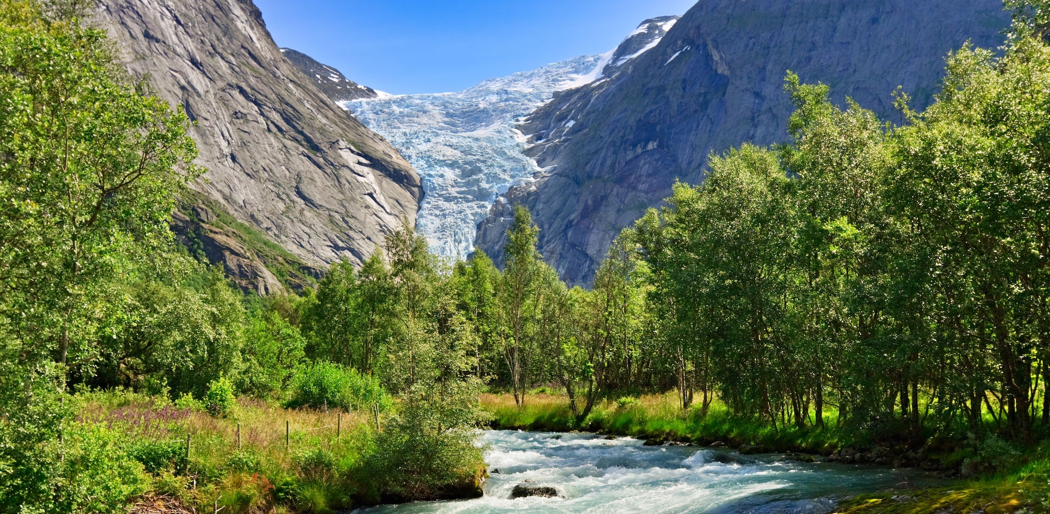 Briksdal Glacier