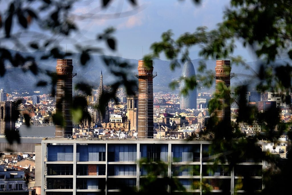 View of the Three Chimneys