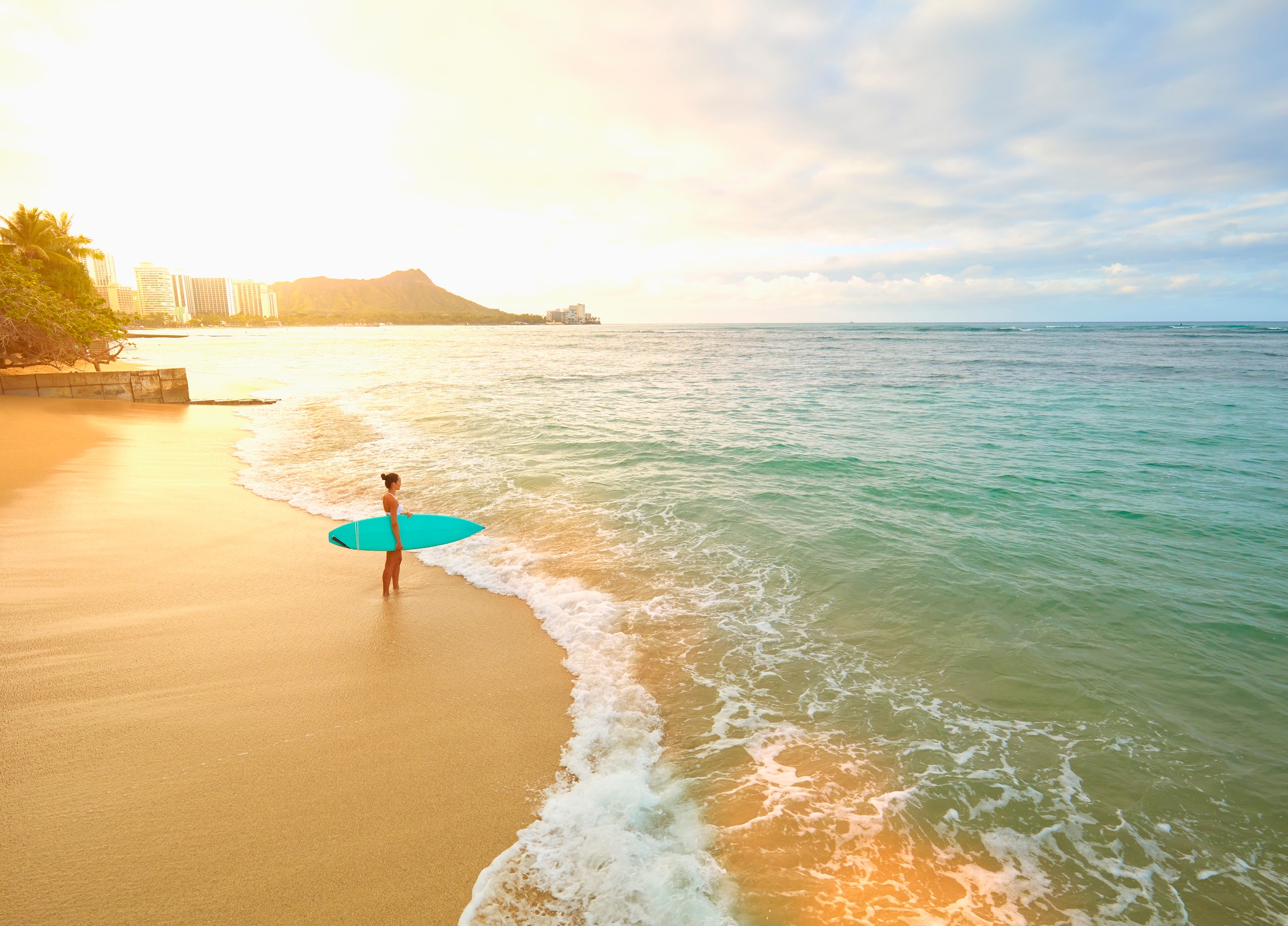 Surfing Honolulu