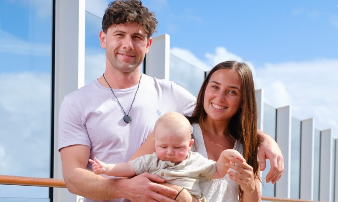 Ben, Alesha and Bodhi Smith