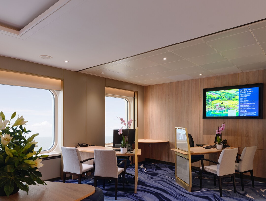 The Loyalty and Future Cruise Sales area