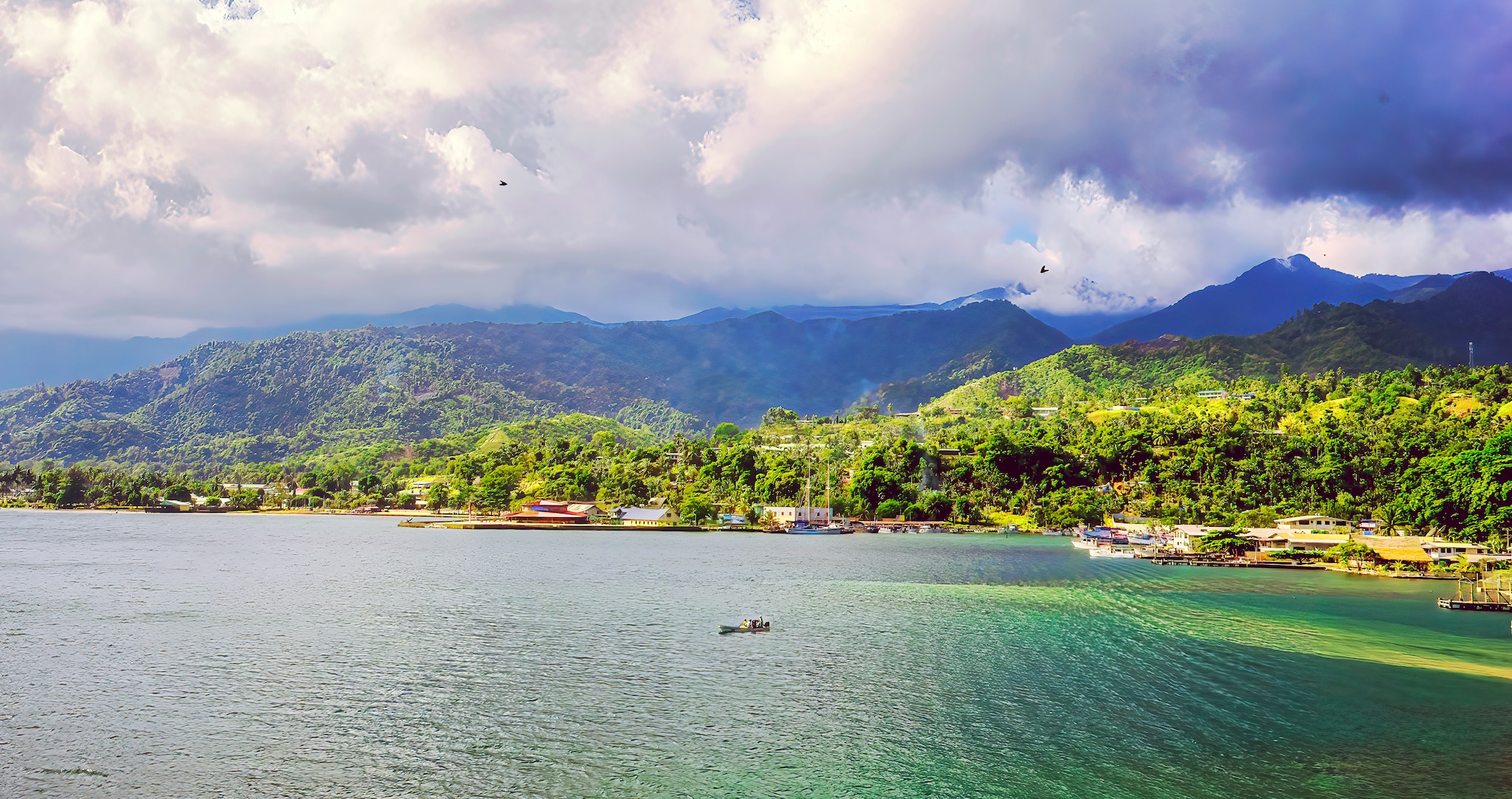 Alotau Harbor, Papua-New Guinea