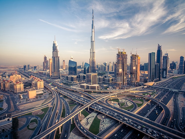 View of Dubai