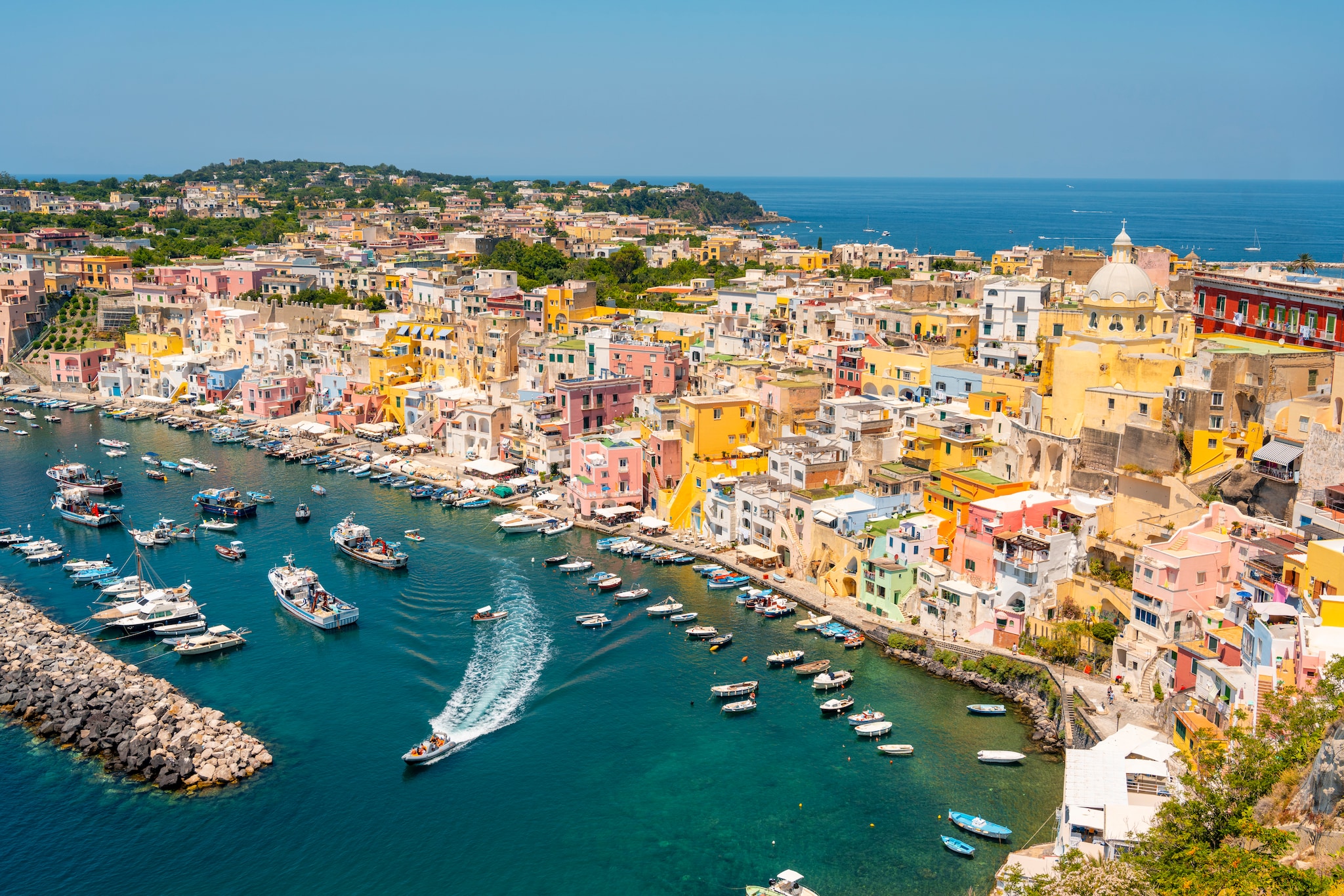 Procida Island, Bay of Naples, Italy