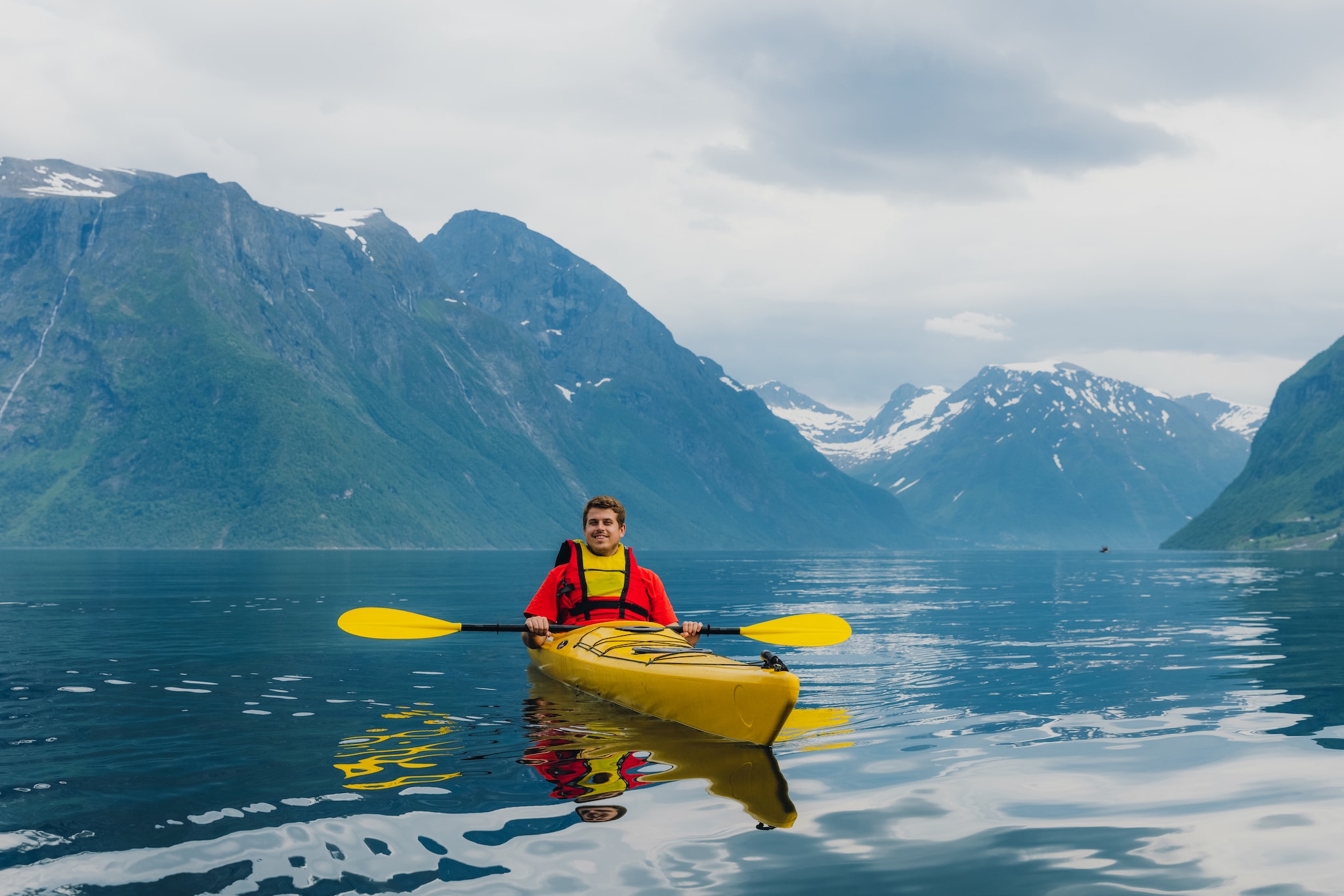 Kayaking the fjords